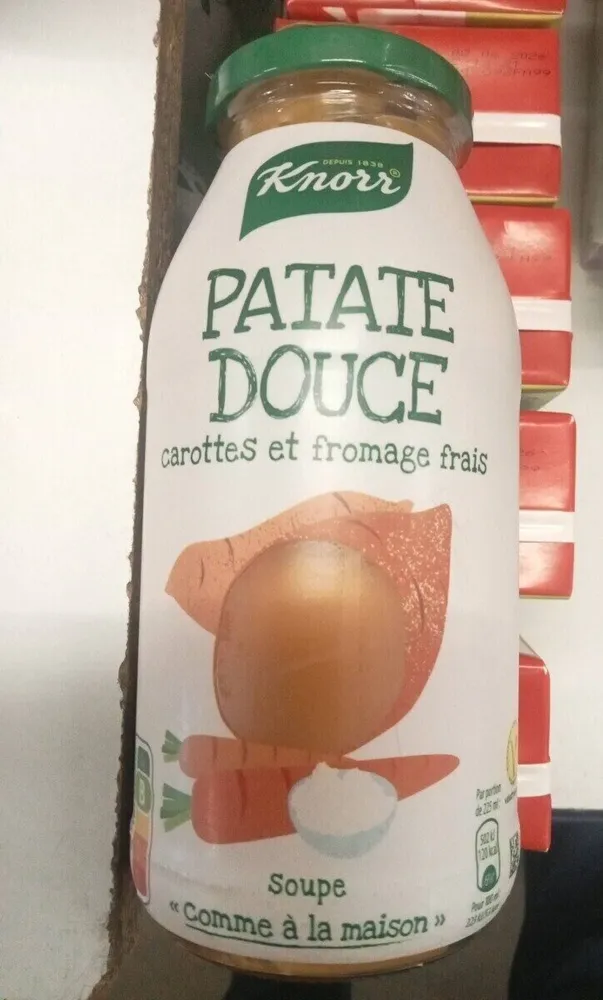 Soupe patate douce