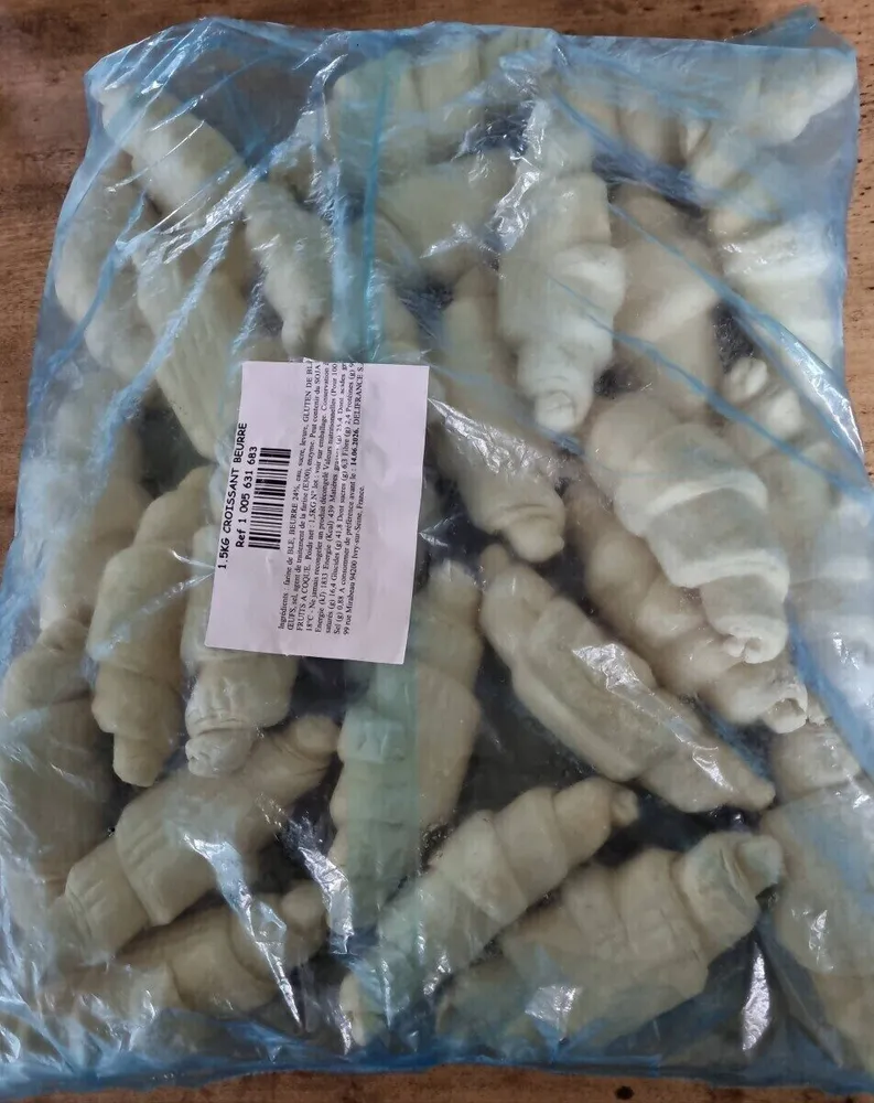 Croissants beurre surgelés