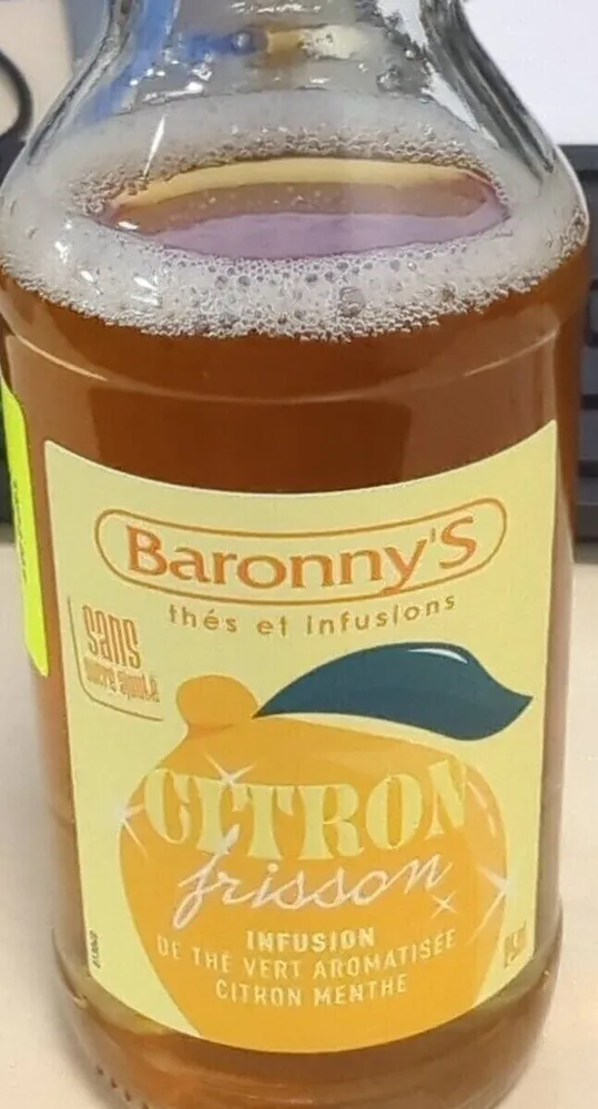 Infusion the citron menthe
