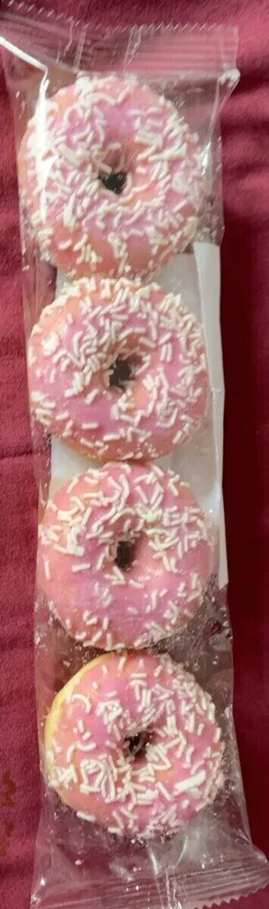 Mini donuts framboise 112G
