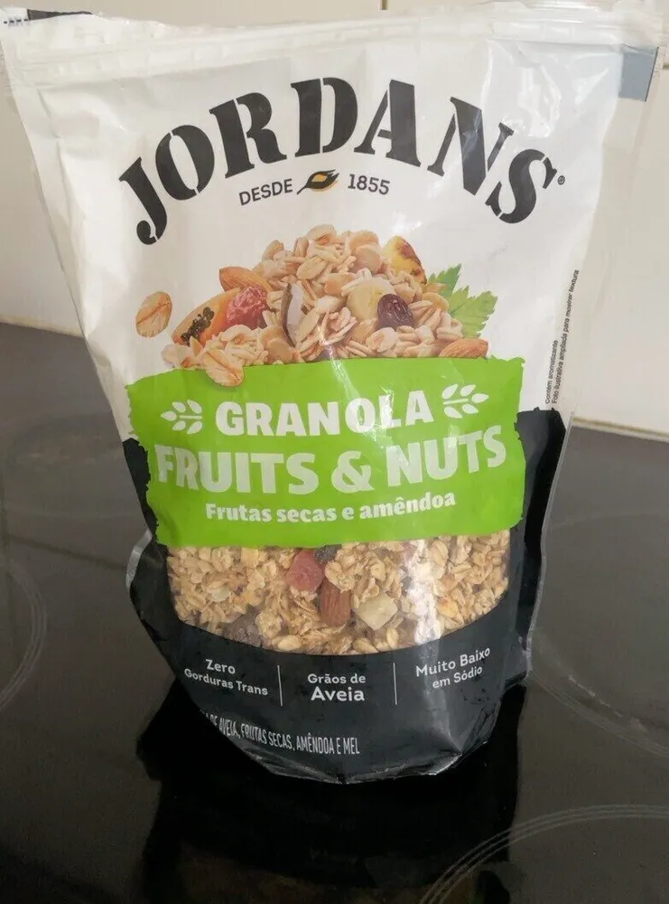 Granola fruits secs