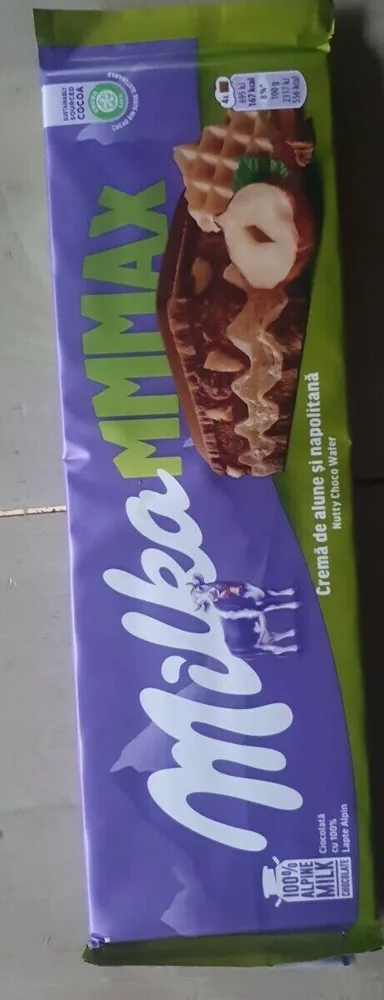 Milka MMMAX noisette et gaufrette