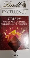 crispy wafer and caramel