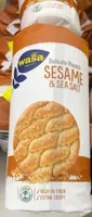Delicate rounds sesame & sea salt