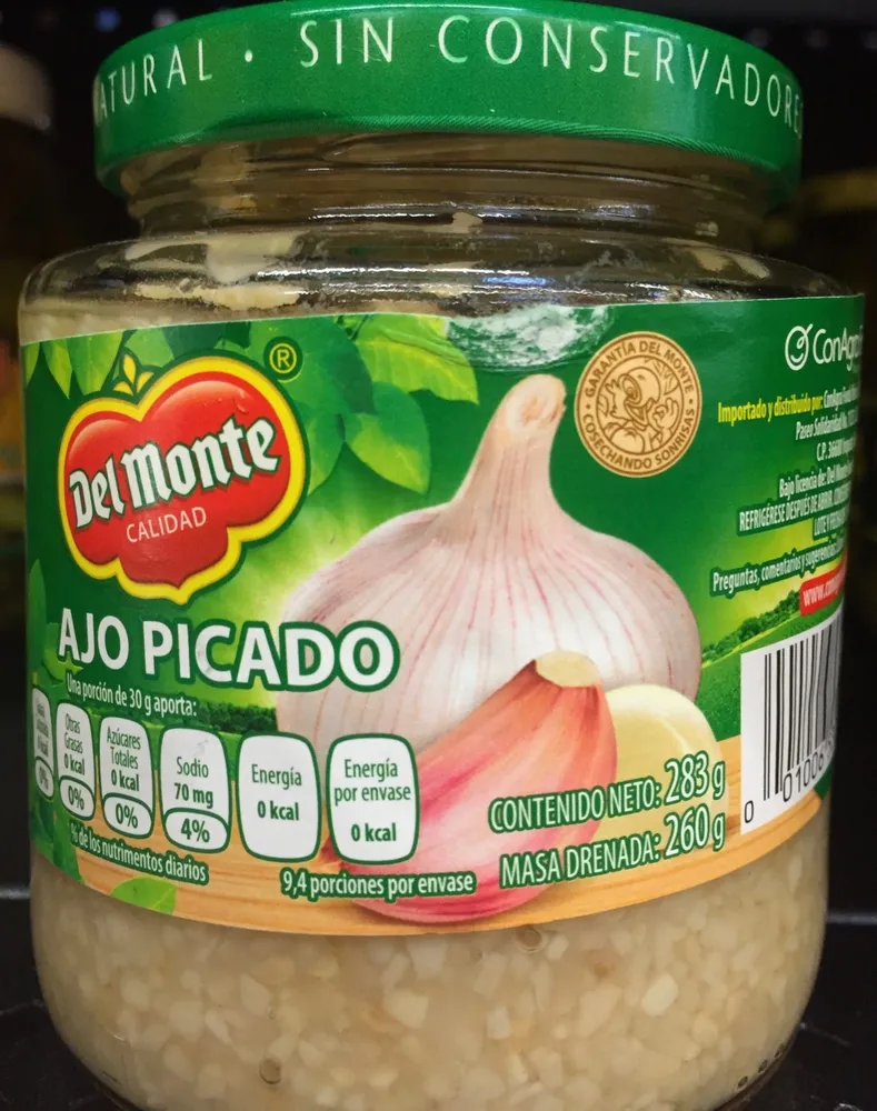 Ajo picado Del Monte