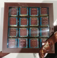 Napolitains - Carrés de chocolat noir et lait