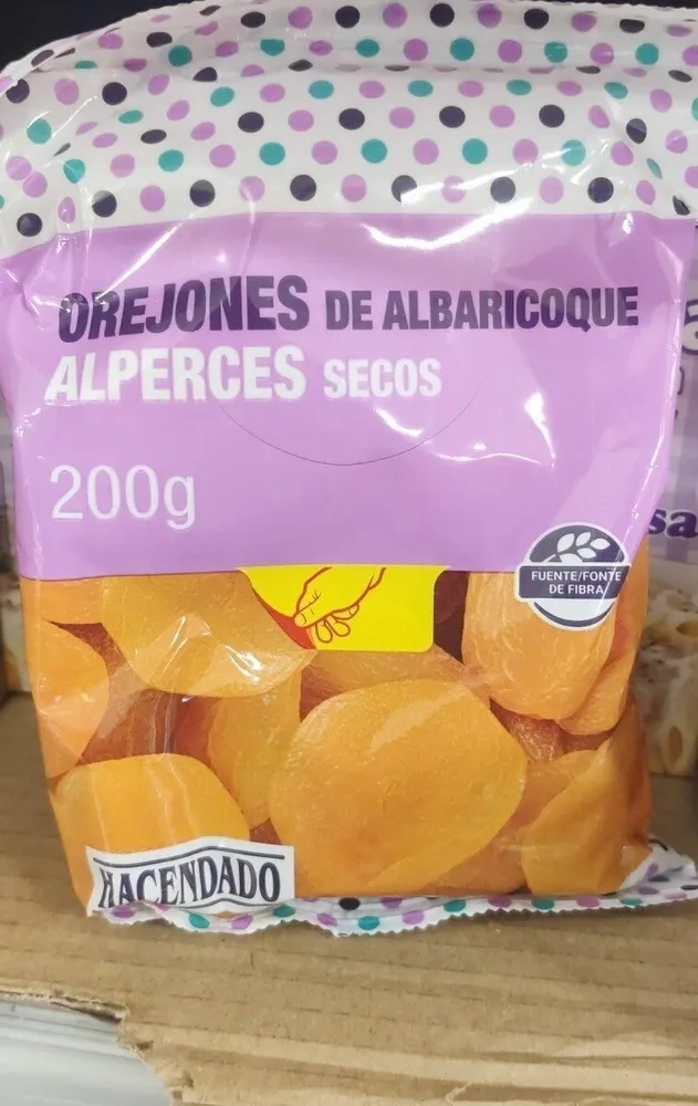 Orejones de albaricoque