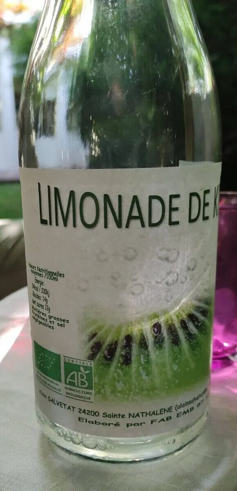 Limonade de kiwis