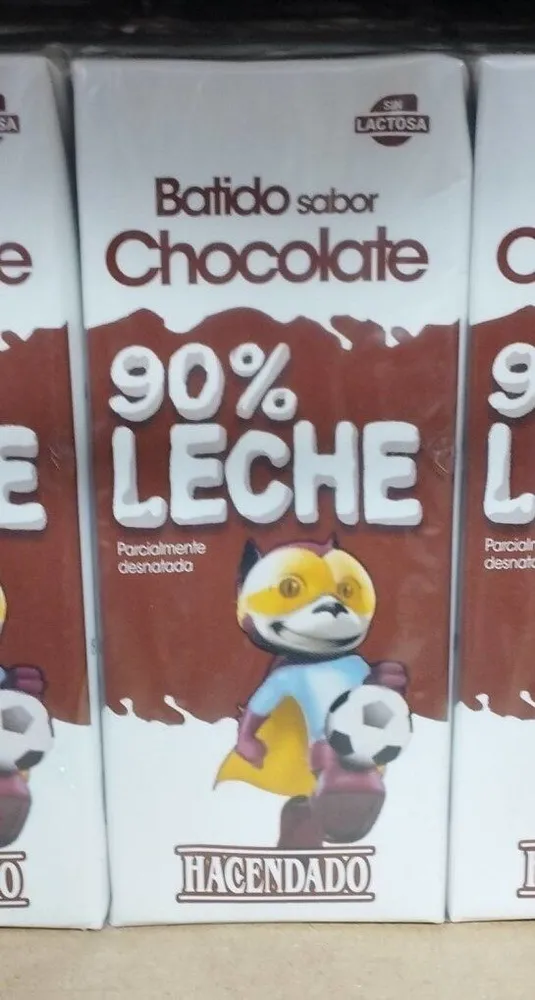 Batido sabor chocolate