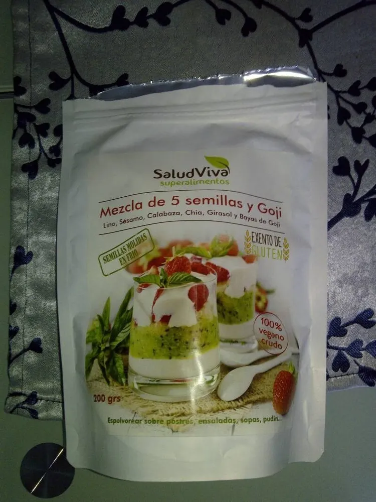 Mezcla de 5 semillas y goji