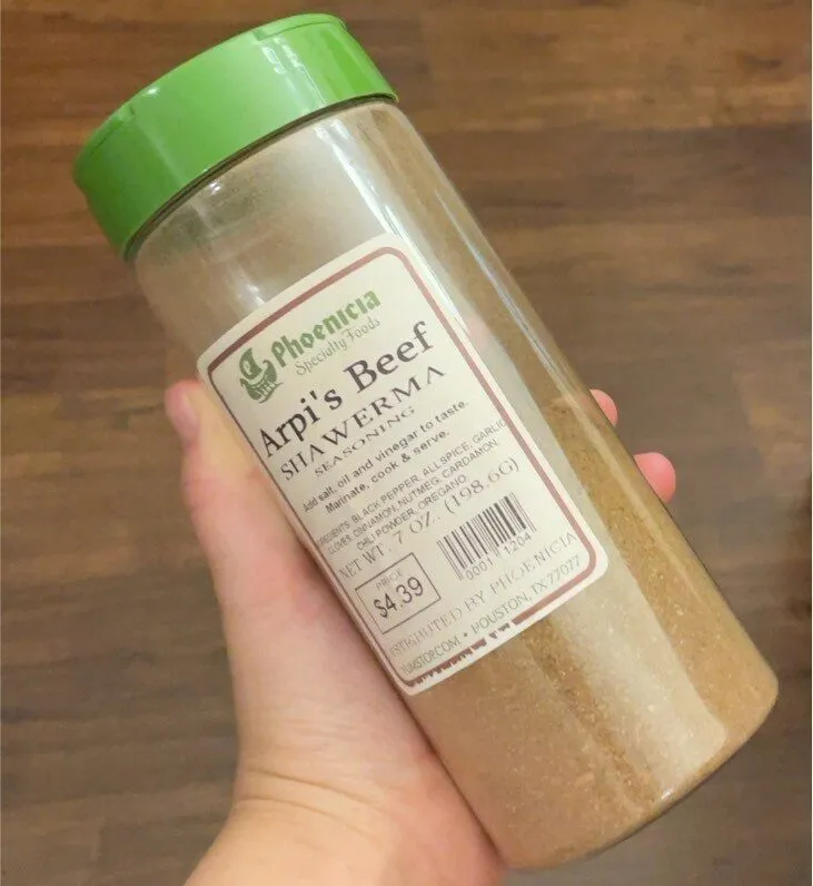 Arpi’s Beef Shawerma Seasoning