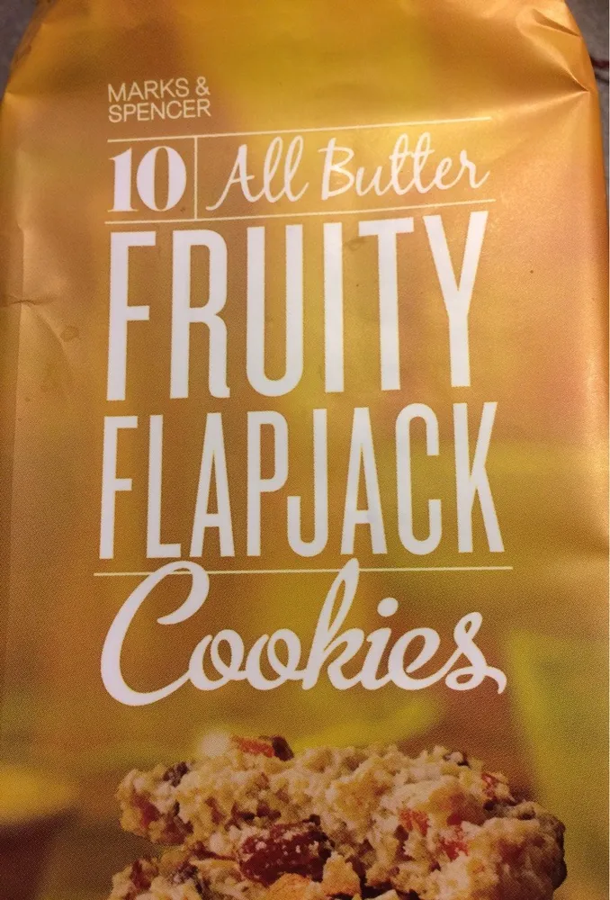 All Butter Fruity Flapjack Cookies