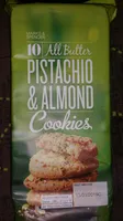 Pistachio almond cookies