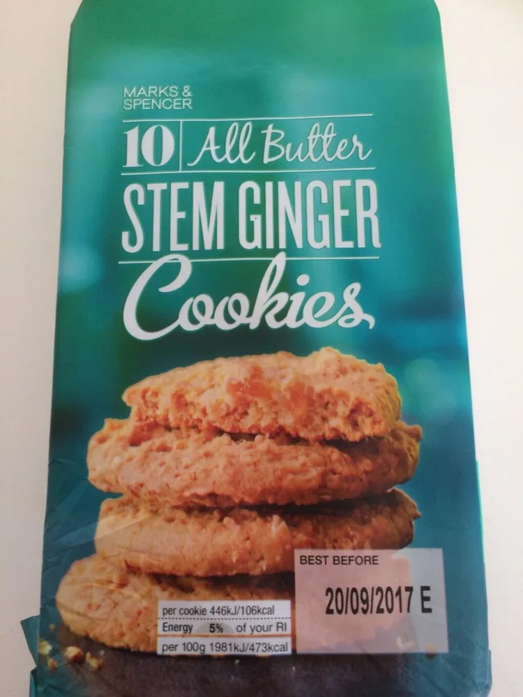 Cookies Stem Ginger