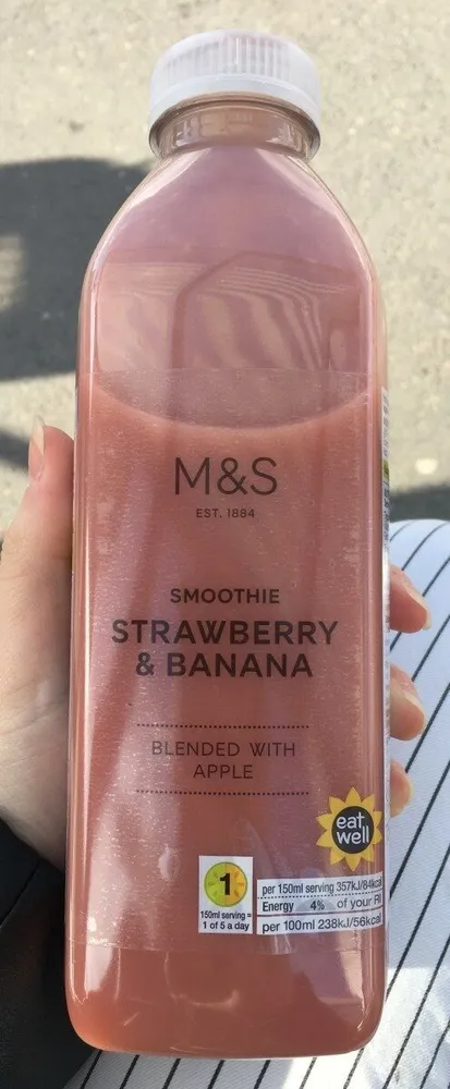 Smoothie Strawberry & Banana