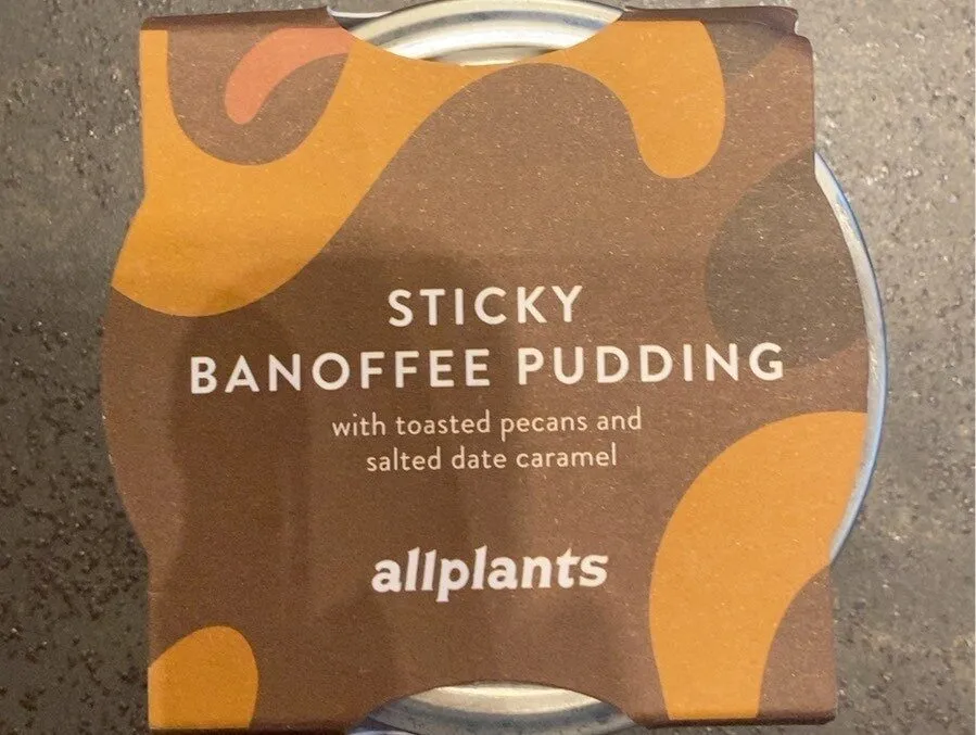 Sticky Banofee pudding