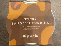 Sticky Banofee pudding