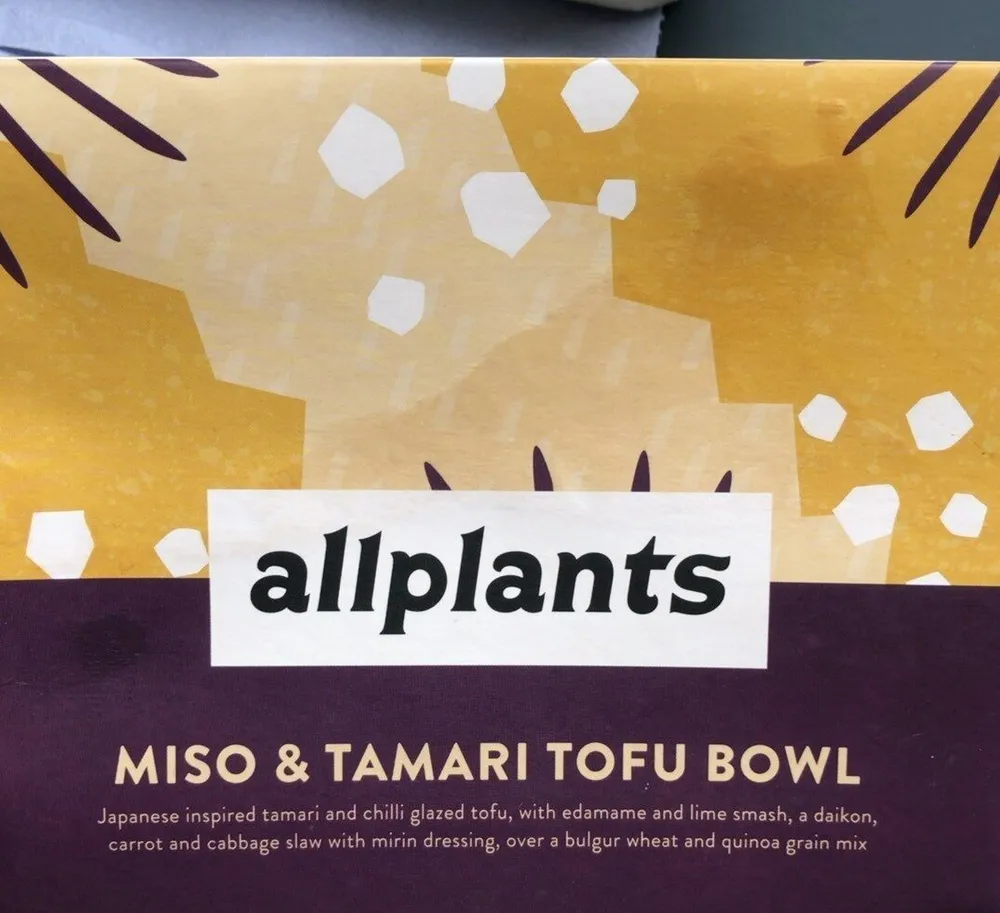 Miso & Tamari Tofu Bowl