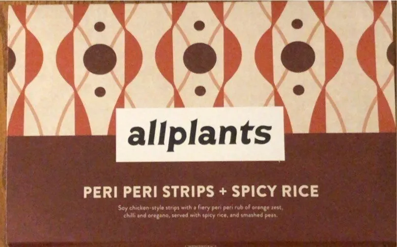 Peri peri strips + spicy rice