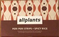 Peri peri strips + spicy rice