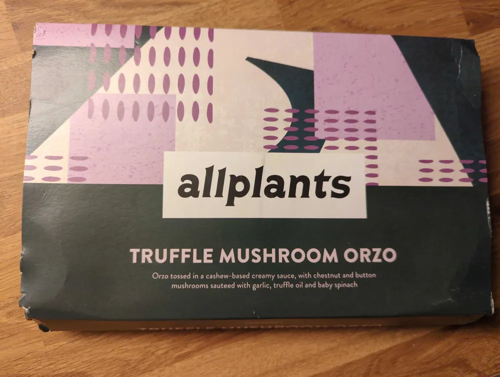 Truffle Mushroom Orzo