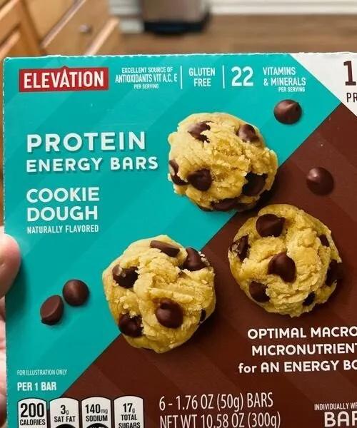 Cookie dough protein bars