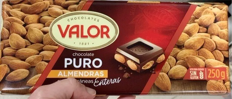 Chocolate con almendras