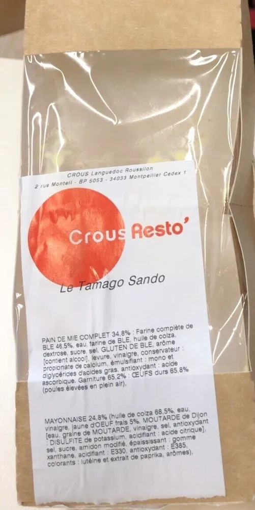 Le Tamago Sando