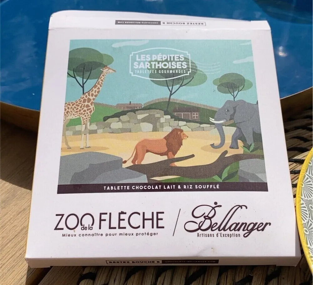 Chocolat du zoo de la fleche