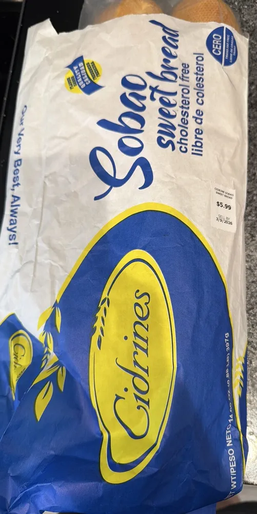 Sobao Sweet Bread