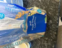 Sliced white bread