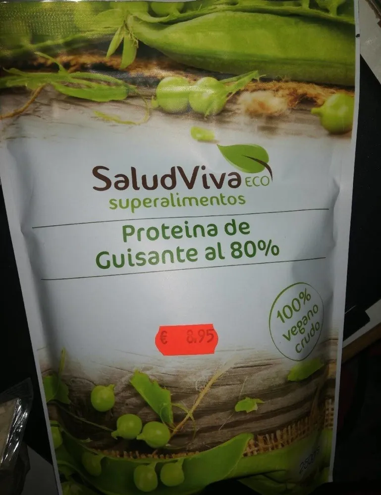 Proteína de guisante al 80%