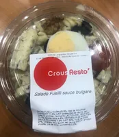 salade fusili sauce bulgare