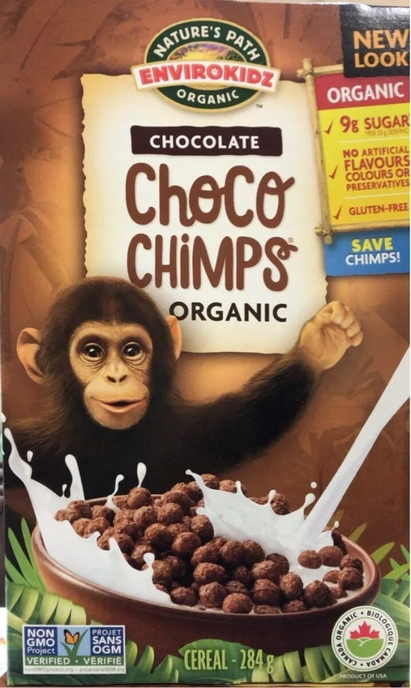 Chocolate Choco Chimps Organic