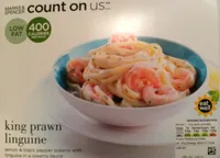 King prawn linguine