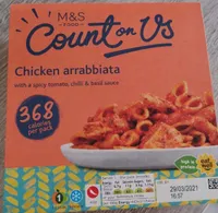 Chicken Arrabbiata Count on us