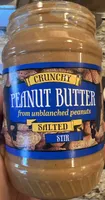 Crunchy Peanut Butter from unblanched peanuts Salted