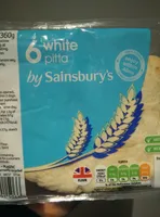 Bakery pitta bread white