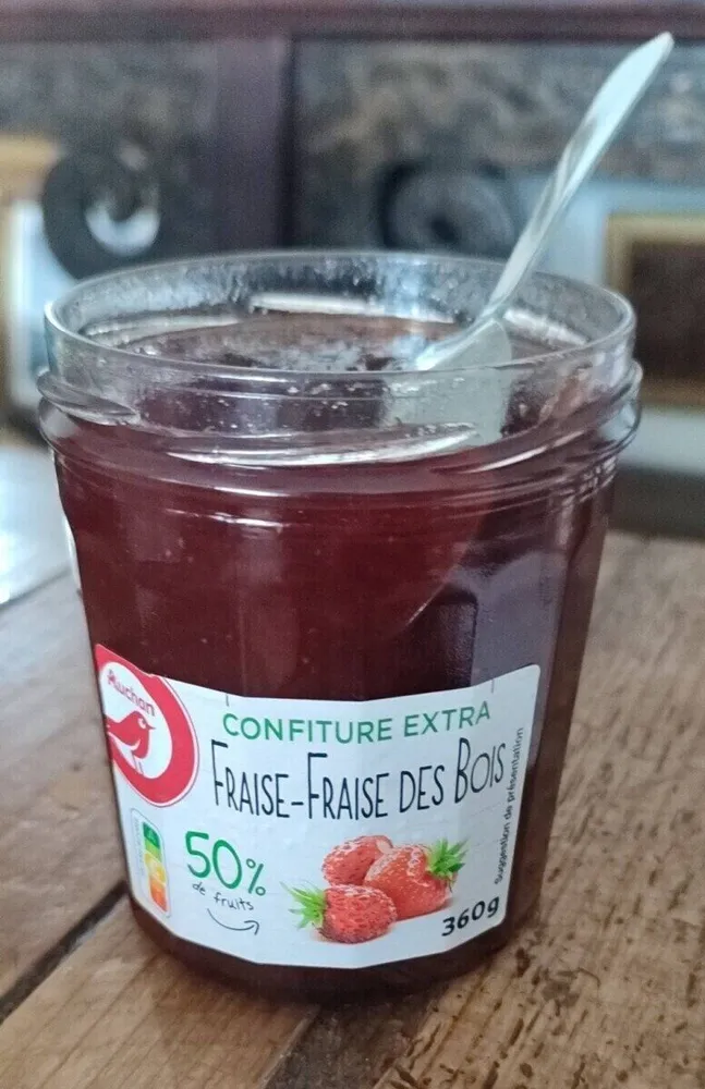 Confiture extra Fraise-fraise des bois
