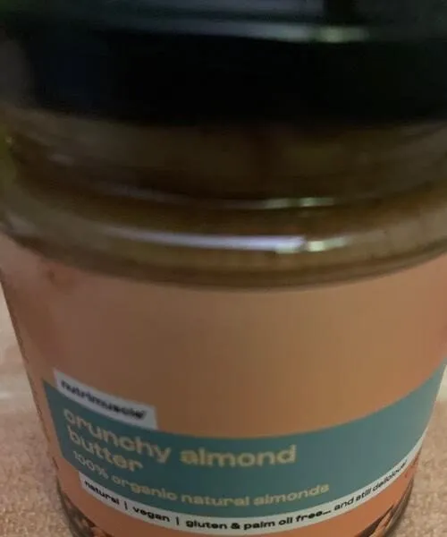 Crunchy almond butter