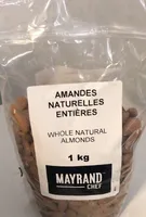 Amandes naturelles entières