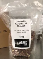 Avelines naturelles écalées