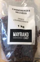 Canneberges séchées