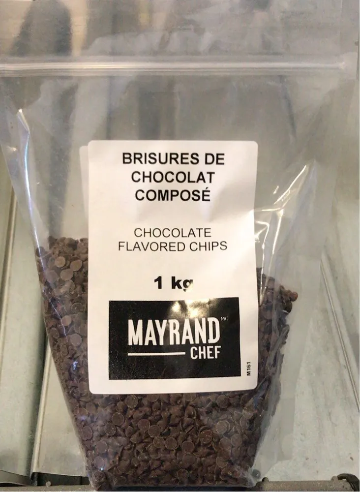 Brisures de chocolat composé