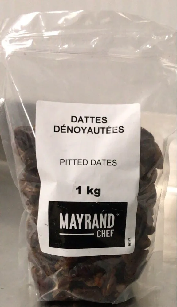 Dattes dénoyautées