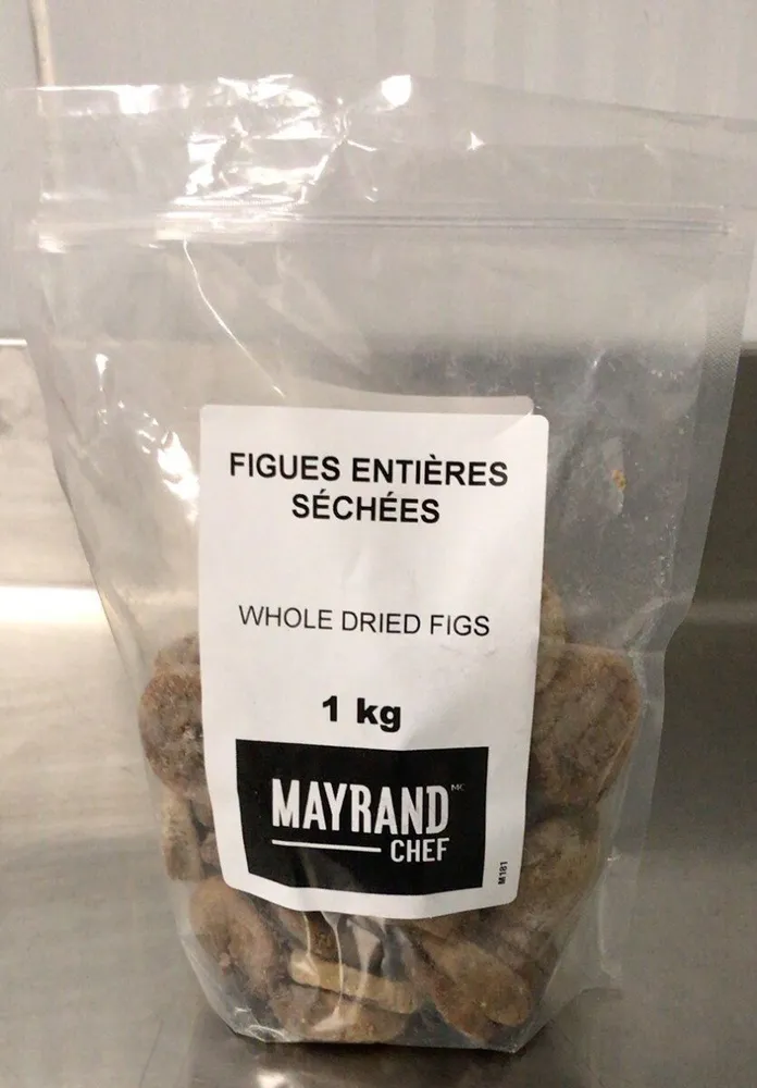 Figues entières sèches
