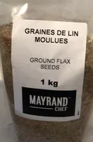 Graines de lin moulues
