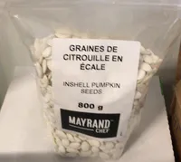 Graines de citrouille en écale