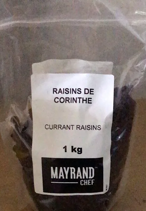 Raisins de corinthe