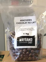 Arachides chocolat au lait